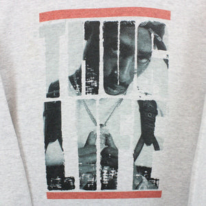TUPAC 90s Sweatshirt Grey | Small