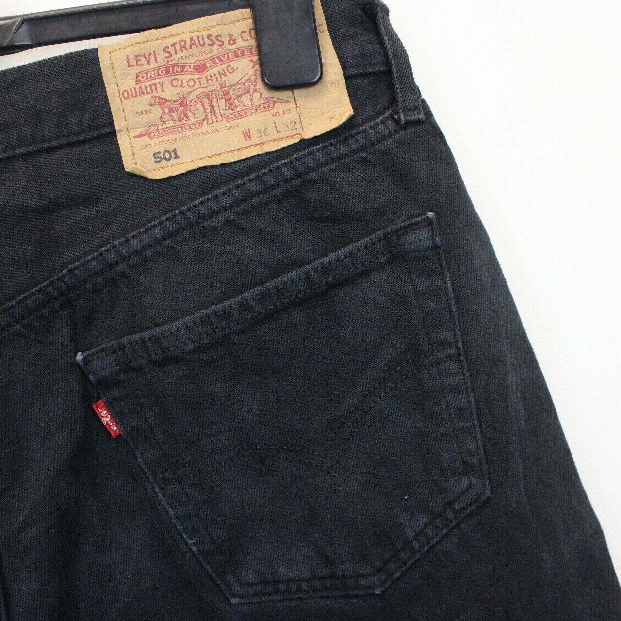 LEVIS 501 Shorts Black | W36