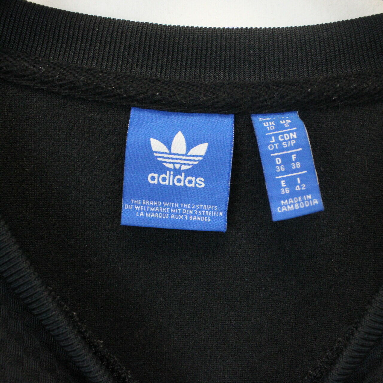Womens ADIDAS ORIGINALS Sweatshirt Black | Small