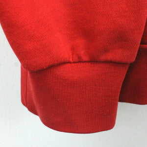 ADIDAS 00s 1/4 Zip Sweatshirt Red | Medium