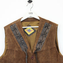 Load image into Gallery viewer, Western 90s Suede Vest Brown | Large
