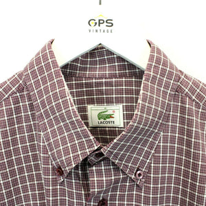LACOSTE Shirt Purple | XL