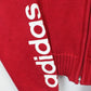 Womens ADIDAS 00s Knit Sweatshirt Red | XS