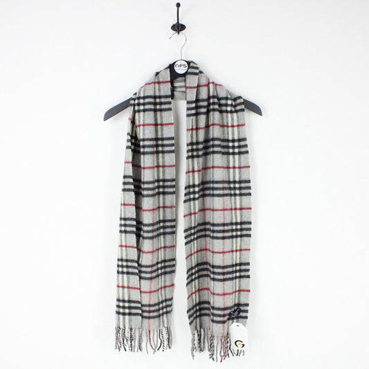 BURBERRY 00s Nova Check Scarf | Grey