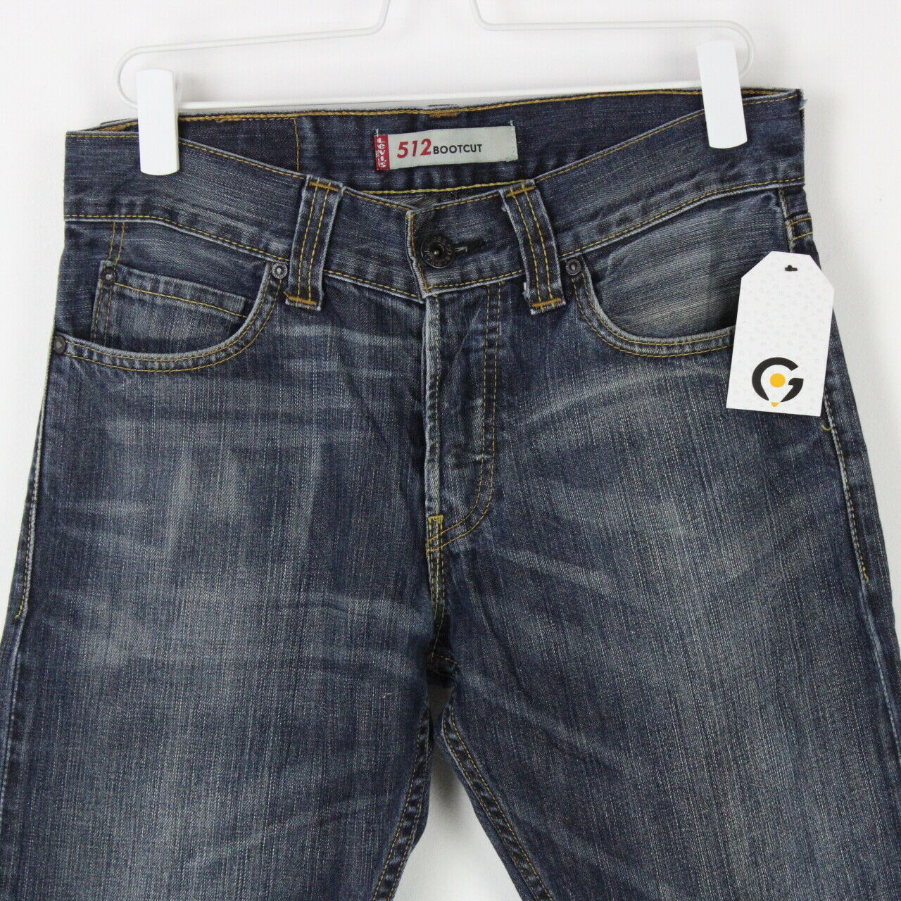 Mens LEVIS 512 Jeans Dark Blue | W31 L34