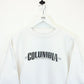 COLUMBIA 00s Sweatshirt White | XL