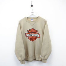 Load image into Gallery viewer, HARLEY DAVIDSON 90s Sweatshirt Beige | Large

