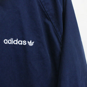 ADIDAS ORIGINALS Harrington Jacket Navy Blue | Medium