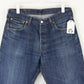 Mens LEVIS 501 Jeans Dark Blue | W34 L28