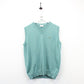 LACOSTE 00s Knit Vest Green | Medium