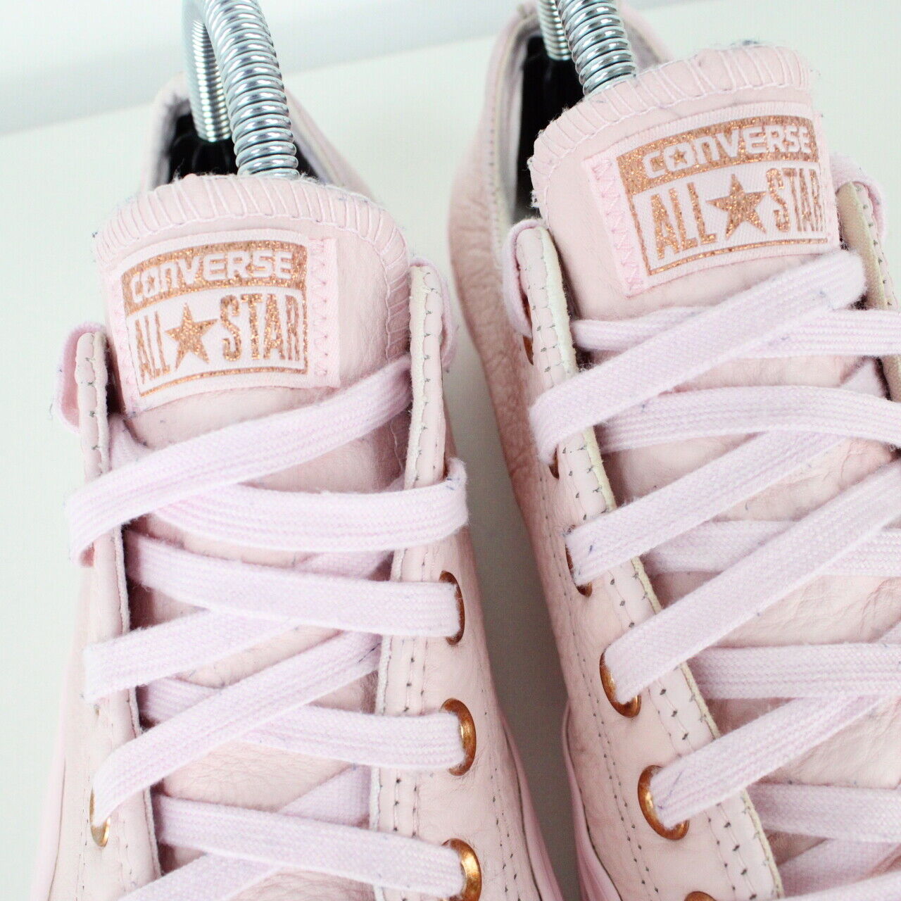 Womens CONVERSE Trainers Pink | UK 7