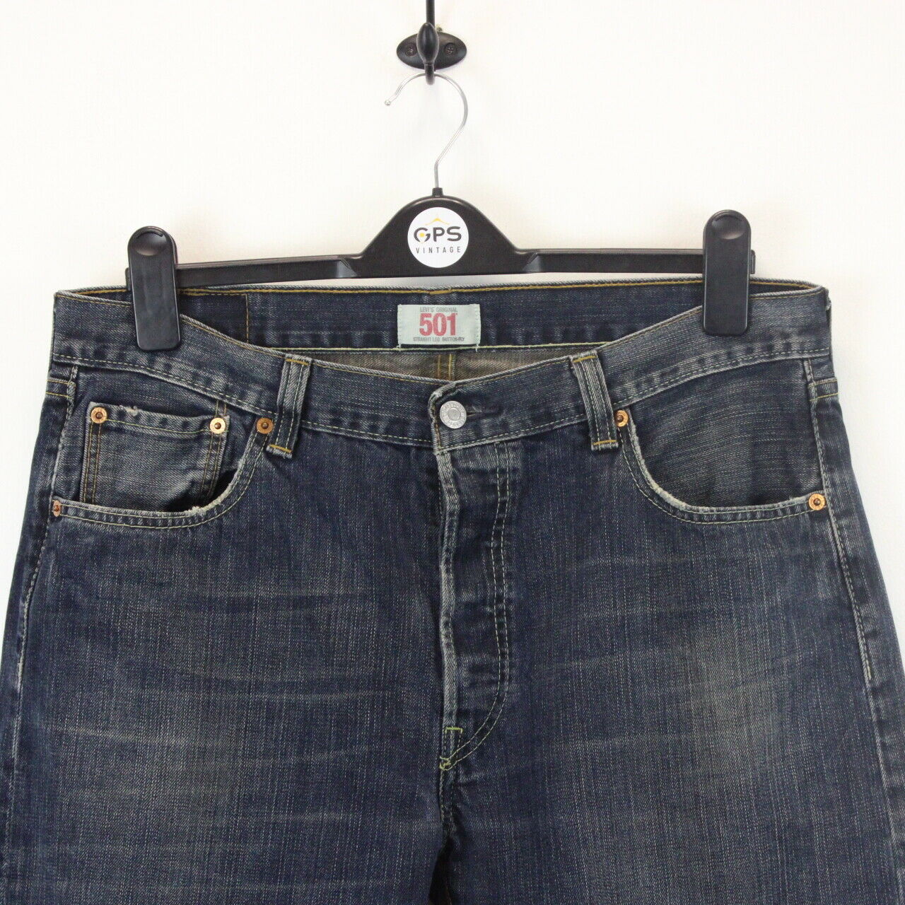 LEVIS 501 Jeans Dark Blue | W36 L30