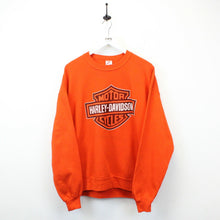 Load image into Gallery viewer, HARLEY DAVIDSON 90s Sweatshirt Orange | Large
