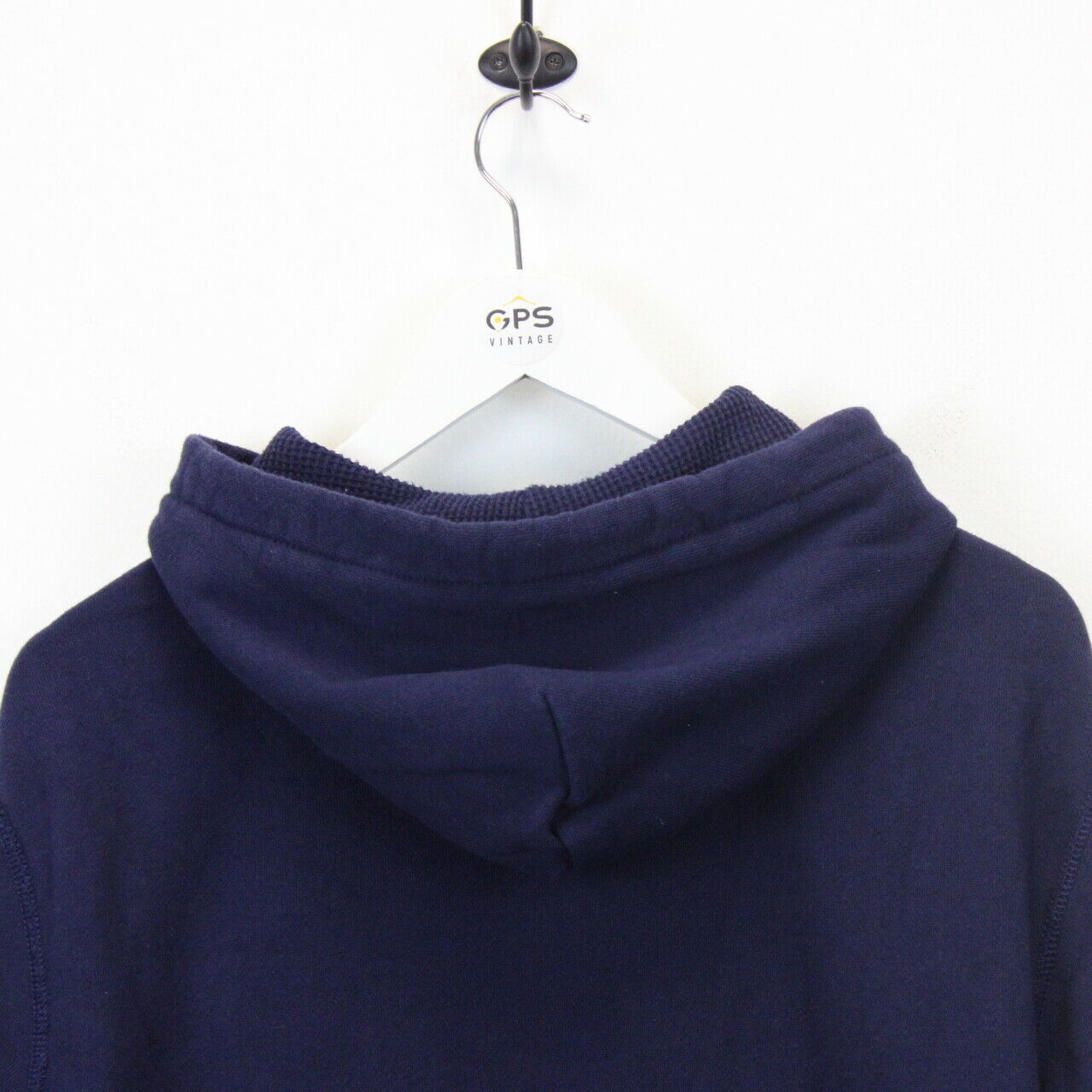RALPH LAUREN Hoodie Navy Blue | Medium