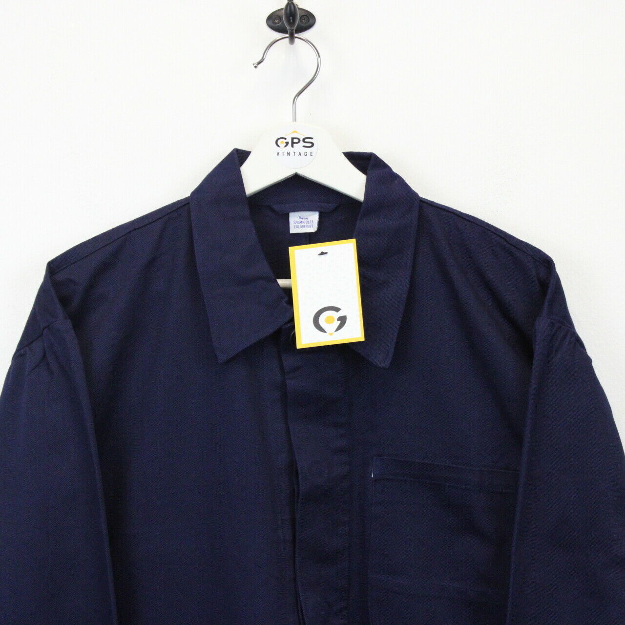 Worker Chore Jacket Navy Blue | Large