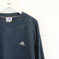 ADIDAS 90s Fleece Sweatshirt Teal | XL
