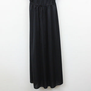 Womens 80s Dress Black | Small