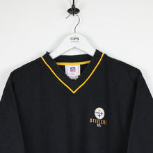 Load image into Gallery viewer, Vintage NFL Pittsburgh STEELERS Sweatshirt Black | Medium
