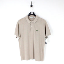 Load image into Gallery viewer, LACOSTE Polo Shirt Khaki Beige | Large
