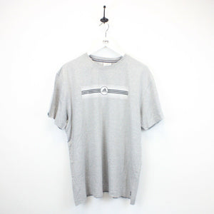 ADIDAS T-Shirt Grey | Large