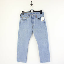 Load image into Gallery viewer, Mens LEVIS 501 Jeans Light Blue | W33 L28
