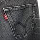 LEVIS 501 Jeans Black Charcoal | W38 L34