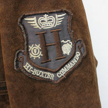 Load image into Gallery viewer, Leather Aviator Jacket Brown | Large
