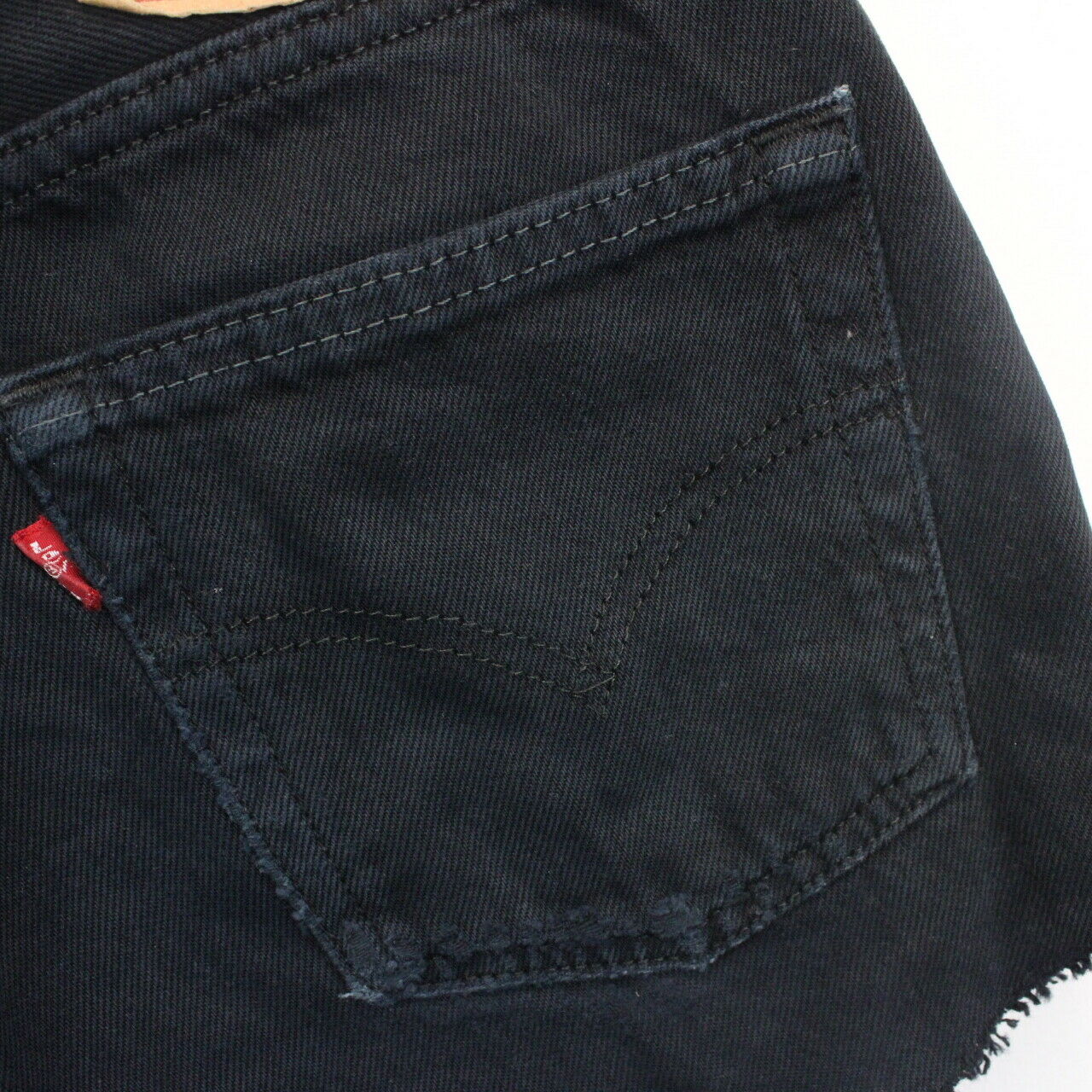 Womens LEVIS 501 Shorts Black | W30