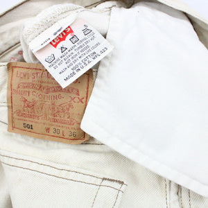 Womens LEVIS 501 Jeans Beige | W30 L28