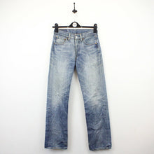 Load image into Gallery viewer, Womens LEVIS 501 Jeans Mid Blue | W26 L32

