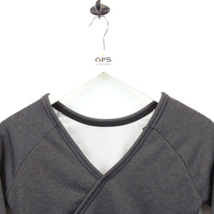 Womens NIKE Crop Sweatshirt Grey | Small
