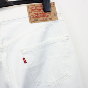 LEVIS 501 Jeans White | W33 L32