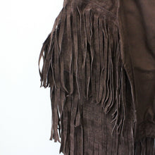 Load image into Gallery viewer, Womens Suede Vest Brown | Small
