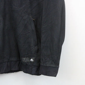 ADIDAS 90s 1/4 Zip Fleece Black | Medium
