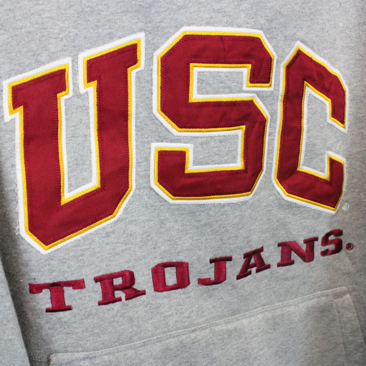 COLOSSEUM 90s USC Trojans Hoodie Grey | XL
