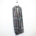Womens BURBERRY Nova Check Scarf | Grey
