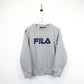 FILA 00s Sweatshirt Grey | Medium
