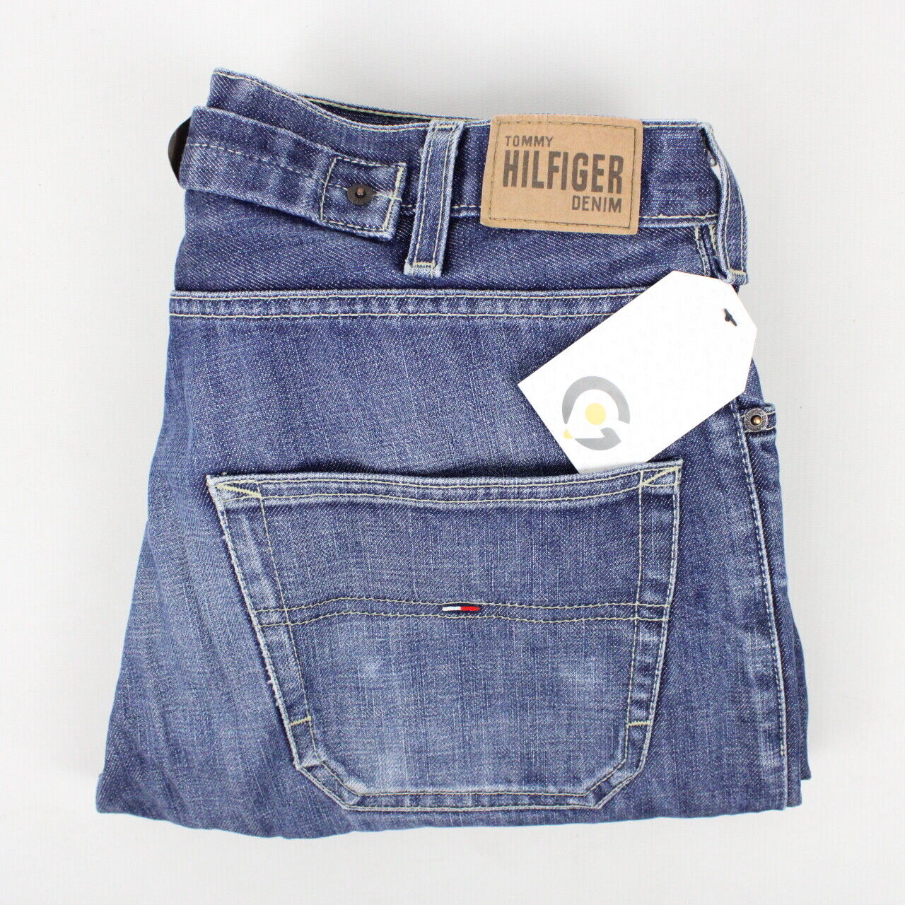 Mens TOMMY HILFIGER Brooklyn Jeans Mid Blue | W34 L32