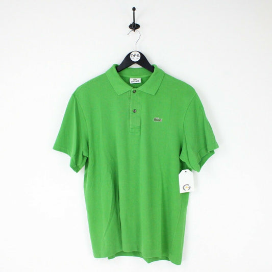 Mens LACOSTE Polo Shirt Green | Large