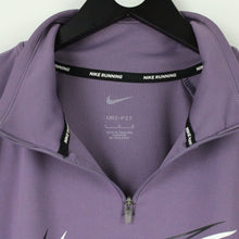 Load image into Gallery viewer, Womens NIKE 1/4 Zip Sweatshirt Purple | Large
