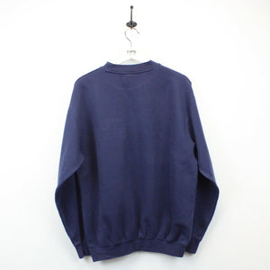 NFL 00s New England PATRIOTS Sweatshirt Navy Blue | Large