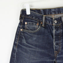 Load image into Gallery viewer, Womens LEVIS 501 Jeans Dark Blue | W28 L32

