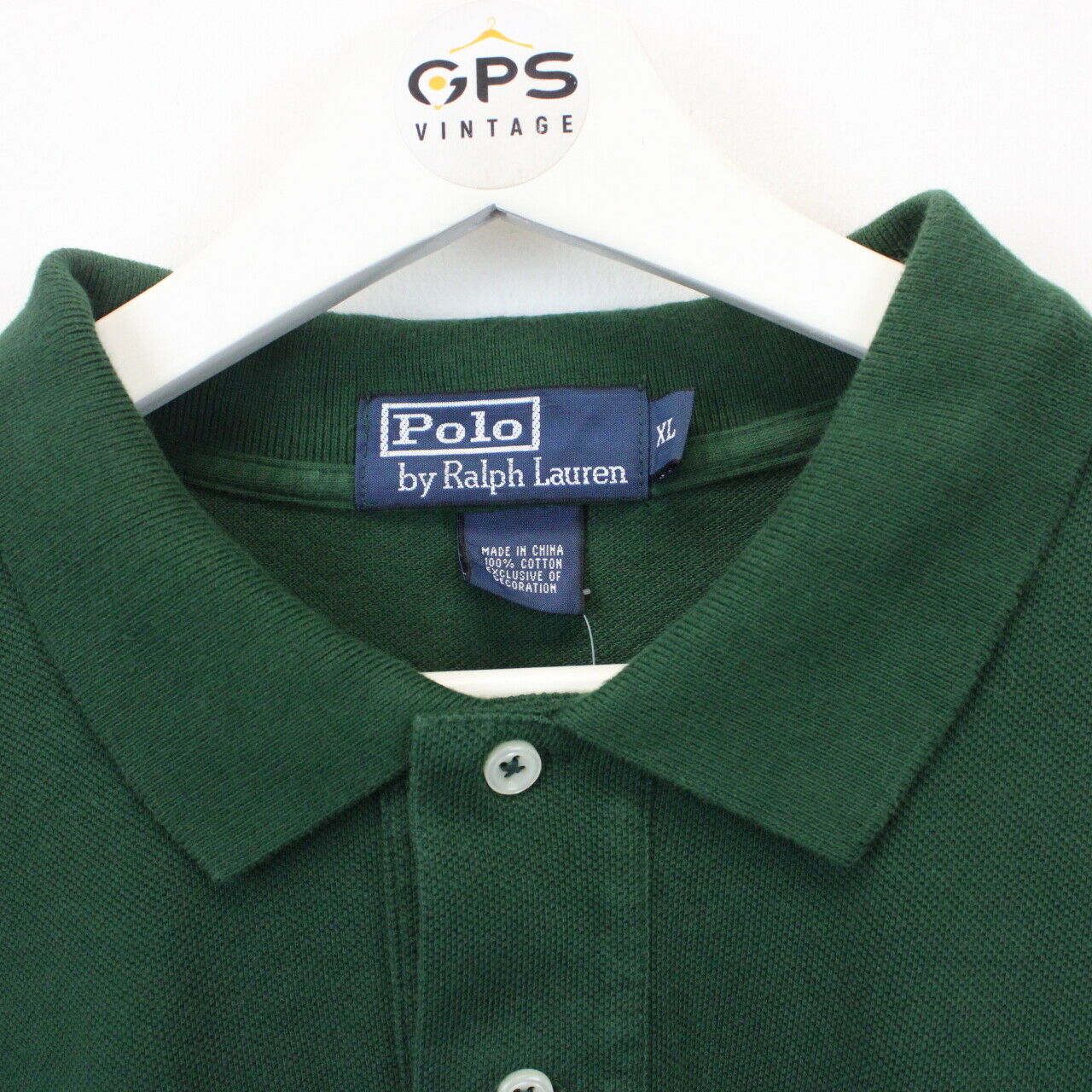 RALPH LAUREN Polo Shirt Green | XL