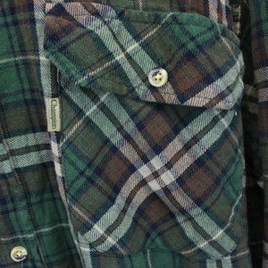CHAMPION Check Shirt Green | XL