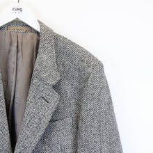 Load image into Gallery viewer, Vintage HARRIS TWEED Blazer Grey | Medium
