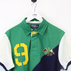 RALPH LAUREN Polo Shirt Multicolour | Large