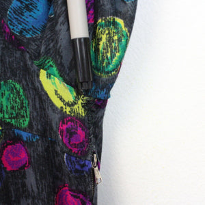 Womens 70s Dress Multicolour | Small