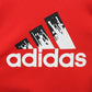 ADIDAS T-Shirt Red | Medium