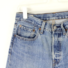 Load image into Gallery viewer, Womens LEVIS 501 S Jeans Light Blue | W28 L30
