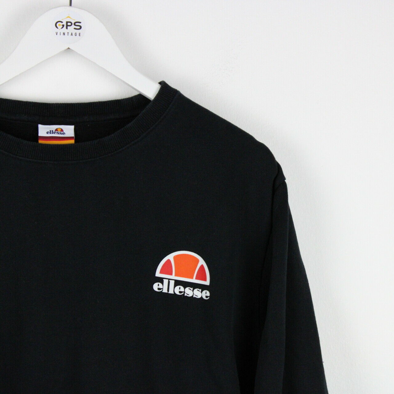 ELLESSE Sweatshirt Black | Medium